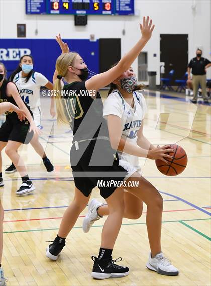 Thumbnail 1 in Xavier College Prep vs. Basha photogallery.
