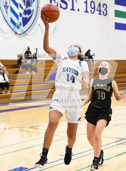 Thumbnail 2 in Xavier College Prep vs. Basha photogallery.