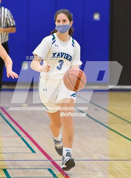 Thumbnail 3 in Xavier College Prep vs. Basha photogallery.
