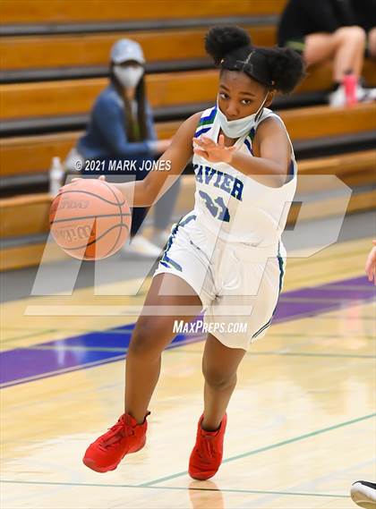 Thumbnail 2 in Xavier College Prep vs. Basha photogallery.