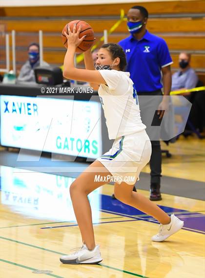 Thumbnail 3 in Xavier College Prep vs. Basha photogallery.