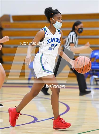 Thumbnail 2 in Xavier College Prep vs. Basha photogallery.