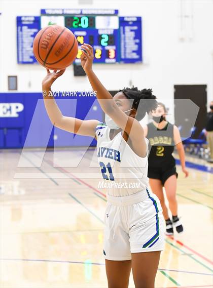 Thumbnail 2 in Xavier College Prep vs. Basha photogallery.