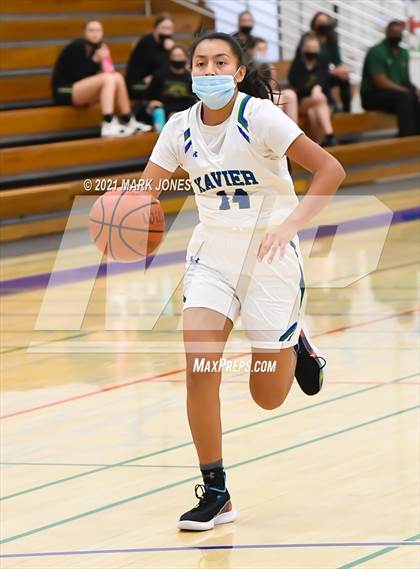 Thumbnail 1 in Xavier College Prep vs. Basha photogallery.
