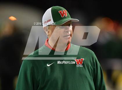 Thumbnail 2 in The Woodlands vs. Cypress Woods (UIL 6A Area Region II Playoff) photogallery.