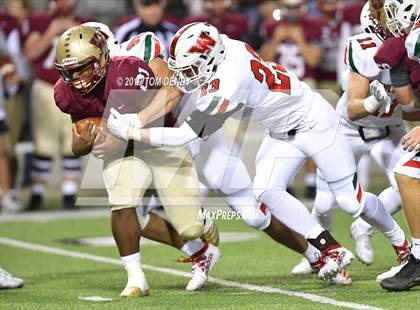 Thumbnail 1 in The Woodlands vs. Cypress Woods (UIL 6A Area Region II Playoff) photogallery.