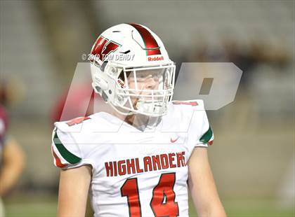 Thumbnail 1 in The Woodlands vs. Cypress Woods (UIL 6A Area Region II Playoff) photogallery.