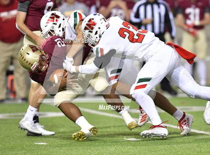 Thumbnail 2 in The Woodlands vs. Cypress Woods (UIL 6A Area Region II Playoff) photogallery.