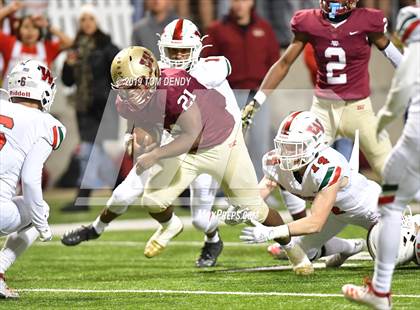 Thumbnail 2 in The Woodlands vs. Cypress Woods (UIL 6A Area Region II Playoff) photogallery.
