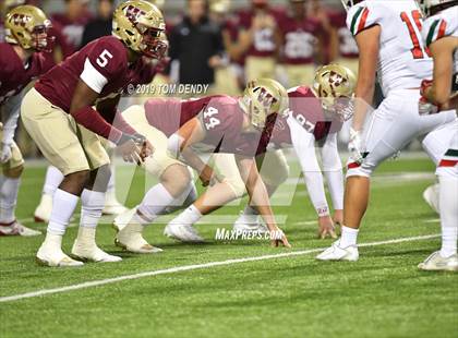 Thumbnail 2 in The Woodlands vs. Cypress Woods (UIL 6A Area Region II Playoff) photogallery.