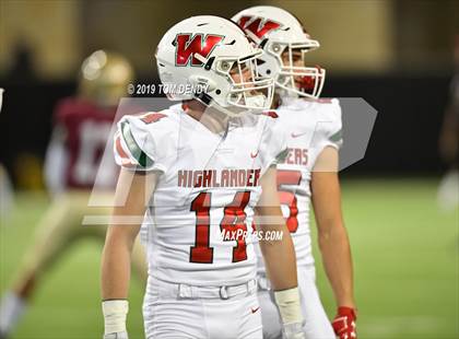 Thumbnail 1 in The Woodlands vs. Cypress Woods (UIL 6A Area Region II Playoff) photogallery.