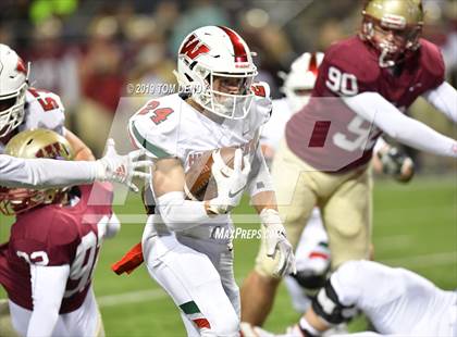 Thumbnail 3 in The Woodlands vs. Cypress Woods (UIL 6A Area Region II Playoff) photogallery.
