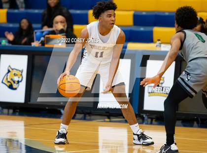 Thumbnail 1 in Langston Hughes vs Tucker (Tournament of Champions Holiday Classic) photogallery.