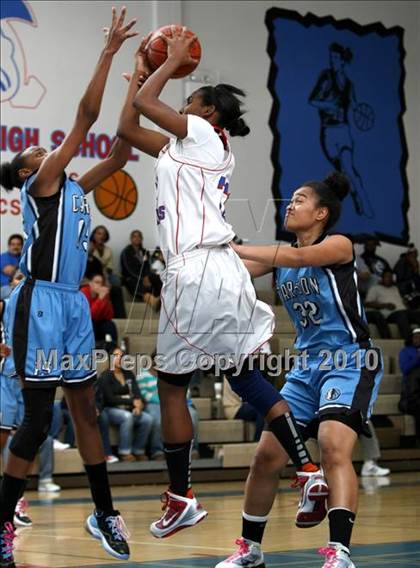 Thumbnail 1 in Washington vs. Carson (CIF LA City Section Playoffs) photogallery.