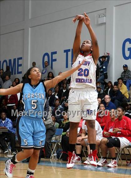 Thumbnail 1 in Washington vs. Carson (CIF LA City Section Playoffs) photogallery.