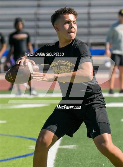 Thumbnail 1 in Mesa vs Tolleson (7on7 Gotta Believe Tournament) photogallery.