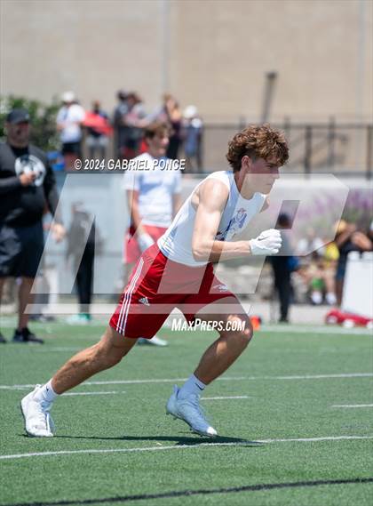 Thumbnail 1 in Holtville vs Christian (SDSU 7 on 7 Tournament) photogallery.