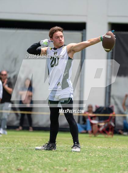 Thumbnail 2 in Holtville vs Christian (SDSU 7 on 7 Tournament) photogallery.