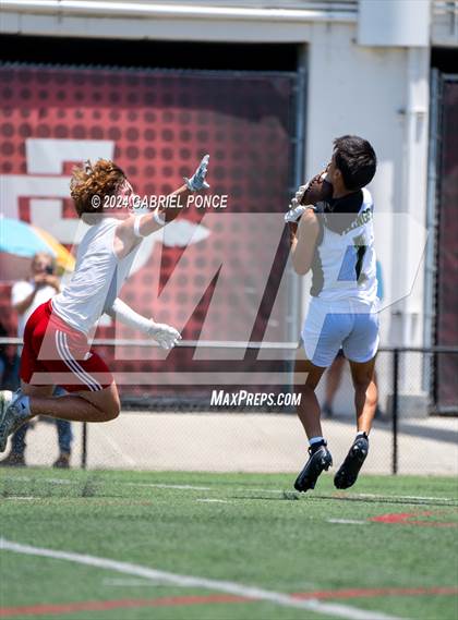 Thumbnail 2 in Holtville vs Christian (SDSU 7 on 7 Tournament) photogallery.