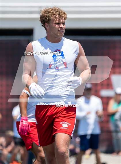 Thumbnail 1 in Holtville vs Christian (SDSU 7 on 7 Tournament) photogallery.