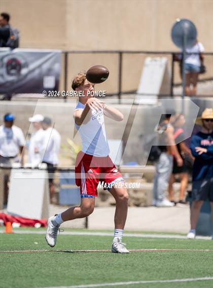 Thumbnail 1 in Holtville vs Christian (SDSU 7 on 7 Tournament) photogallery.