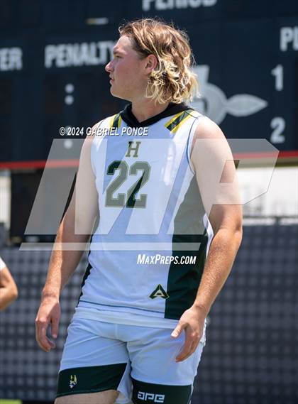Thumbnail 3 in Holtville vs Christian (SDSU 7 on 7 Tournament) photogallery.