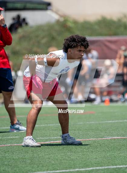 Thumbnail 1 in Holtville vs Christian (SDSU 7 on 7 Tournament) photogallery.