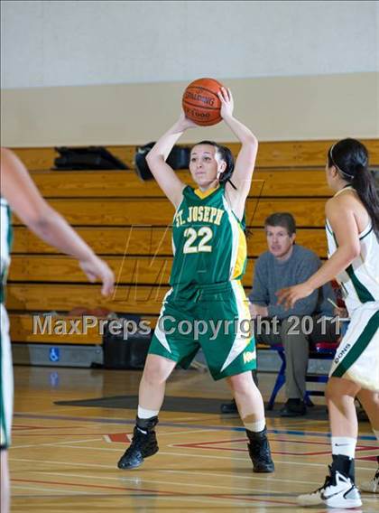 Thumbnail 3 in St. Joseph vs Santa Barbara (Gold Coast Tournament) photogallery.