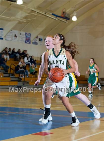 Thumbnail 3 in St. Joseph vs Santa Barbara (Gold Coast Tournament) photogallery.
