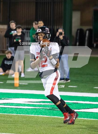 Thumbnail 1 in Trinity vs. Carroll (UIL 6A Regional Playoff) photogallery.