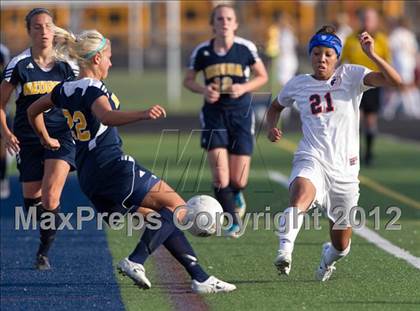 Thumbnail 3 in Neuqua Valley @ Naperville North (IHSA 3A Sectional Playoff) photogallery.