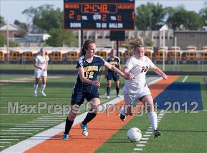 Thumbnail 1 in Neuqua Valley @ Naperville North (IHSA 3A Sectional Playoff) photogallery.