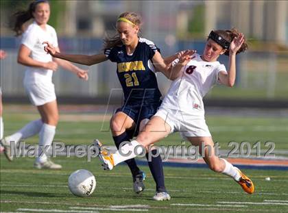 Thumbnail 1 in Neuqua Valley @ Naperville North (IHSA 3A Sectional Playoff) photogallery.