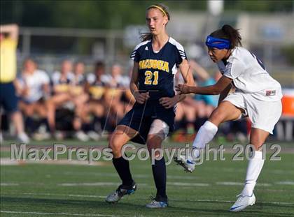 Thumbnail 2 in Neuqua Valley @ Naperville North (IHSA 3A Sectional Playoff) photogallery.