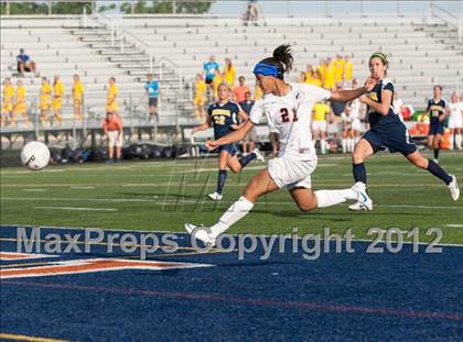 Thumbnail 2 in Neuqua Valley @ Naperville North (IHSA 3A Sectional Playoff) photogallery.