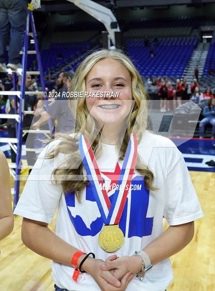 Thumbnail 3 in Martins Mill vs. Nocona (UIL 2A Basketball Final Medal Ceremony) photogallery.
