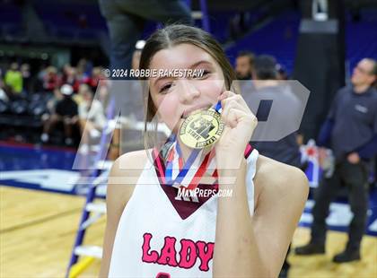 Thumbnail 2 in Martins Mill vs. Nocona (UIL 2A Basketball Final Medal Ceremony) photogallery.