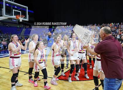 Thumbnail 2 in Martins Mill vs. Nocona (UIL 2A Basketball Final Medal Ceremony) photogallery.