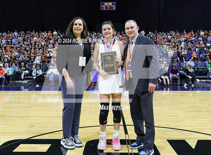 Thumbnail 1 in Martins Mill vs. Nocona (UIL 2A Basketball Final Medal Ceremony) photogallery.