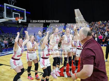 Thumbnail 1 in Martins Mill vs. Nocona (UIL 2A Basketball Final Medal Ceremony) photogallery.