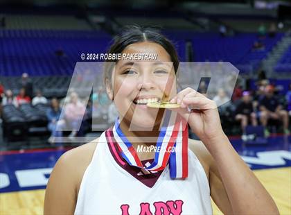 Thumbnail 2 in Martins Mill vs. Nocona (UIL 2A Basketball Final Medal Ceremony) photogallery.