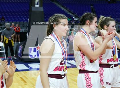 Thumbnail 2 in Martins Mill vs. Nocona (UIL 2A Basketball Final Medal Ceremony) photogallery.