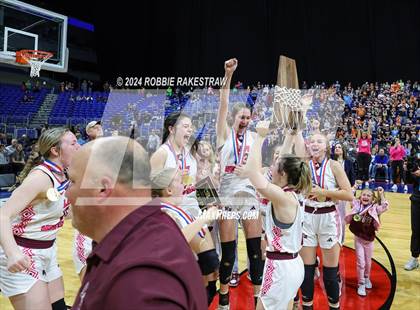 Thumbnail 2 in Martins Mill vs. Nocona (UIL 2A Basketball Final Medal Ceremony) photogallery.