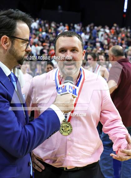 Thumbnail 2 in Martins Mill vs. Nocona (UIL 2A Basketball Final Medal Ceremony) photogallery.