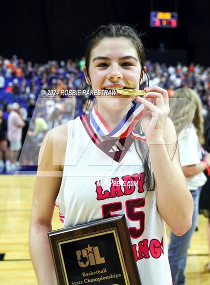 Thumbnail 1 in Martins Mill vs. Nocona (UIL 2A Basketball Final Medal Ceremony) photogallery.