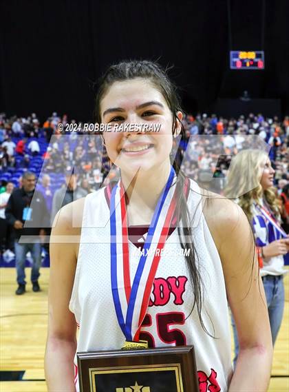 Thumbnail 2 in Martins Mill vs. Nocona (UIL 2A Basketball Final Medal Ceremony) photogallery.