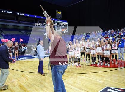 Thumbnail 3 in Martins Mill vs. Nocona (UIL 2A Basketball Final Medal Ceremony) photogallery.