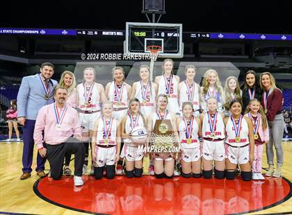 Thumbnail 3 in Martins Mill vs. Nocona (UIL 2A Basketball Final Medal Ceremony) photogallery.