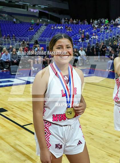 Thumbnail 1 in Martins Mill vs. Nocona (UIL 2A Basketball Final Medal Ceremony) photogallery.
