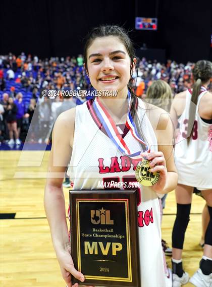 Thumbnail 3 in Martins Mill vs. Nocona (UIL 2A Basketball Final Medal Ceremony) photogallery.